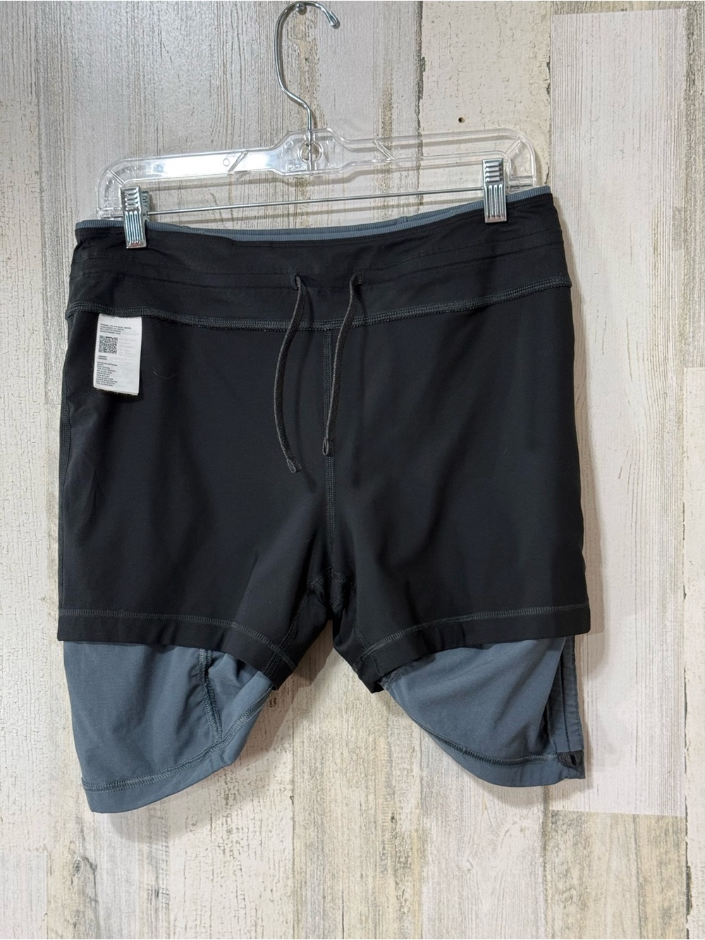 Prana Slate Blue Active Mini Skirt with Side Pockets - Picture 6 of 9